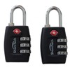 ShaniTech UK Pack of 2 TSA 3 Digit Combination Travel