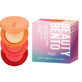 Kaja Beauty Bento (06 Poppy Champagne) Eyeshadow Trio