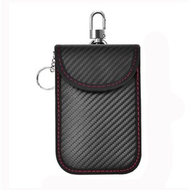 Car Key Signal Blocker Pouches Car Key Pouch RFID Blocking Signal Blocker Case for Car Security, Anti-Theft Remote Entry Keyless Fobs Protection