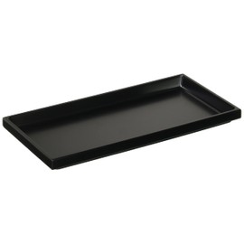 Kokusai Kako M801 EB M801 EB Tray, Small, W 8.5 x D 4.3 x H 0.7 inches (21.8 x 10.8 x 1.7 cm), Eco Black, Made in Japan