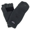 MFH Strick Fingerless Mittens - M, Green
