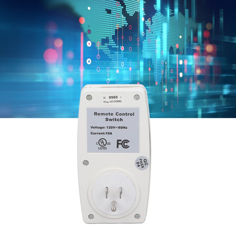 Remote Control Outlet Power Socket Receptacle for Light Conditioner