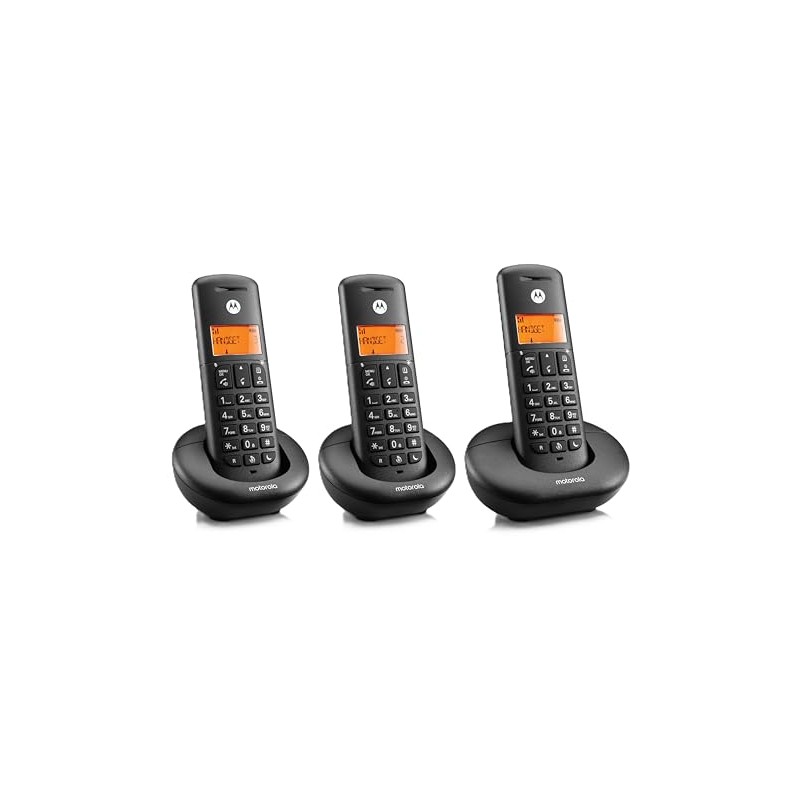 Motorola E203 Cordless Landline House Phone, Home Phone, Nuisance Call