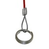 1 Trailer Breakaway Rope Emergency Brake Cable 1 m Red