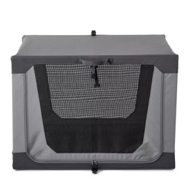 Orvis Tough Trail Folding Crate for Dogs, Granite - Small