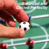 1.3'' Table Soccer Foosball Balls Replacement - Mini Black and