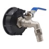 Horiznext 275 330 Gallon IBC Tote Tank Adapter and Water