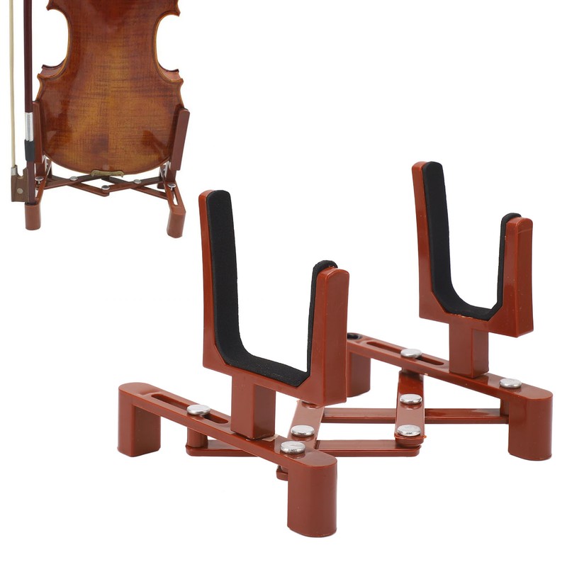 Violin Stand Professional Lightweight Sturdy Telescopic Foldable Musical Instrument Stand