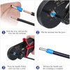Bootlace Ferrule Crimping Tool,16mm Crimping Tools AWG28-5/0.08-16mm², Ratchet Structure Hexagonal