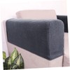 GRIRIW 2pcs Removable Washable Sofa Armrest Covers Couch Arm Protectors