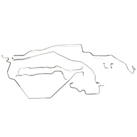 Full Car Brake Line Kit - Fits 69 Camaro w/Disc Conversion - Stainless - The Stop Shop