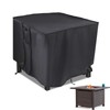 Saking Fire Pit Cover, 38 inch Square Fire Table Covers