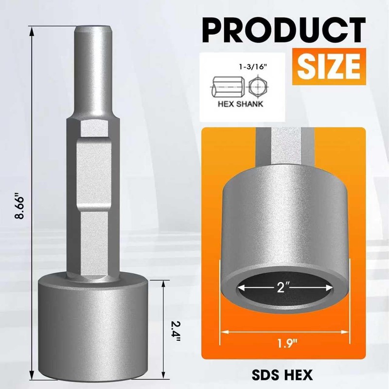Ground Rod Driver Hex Shank, Ground Rod Driver for Grounding
