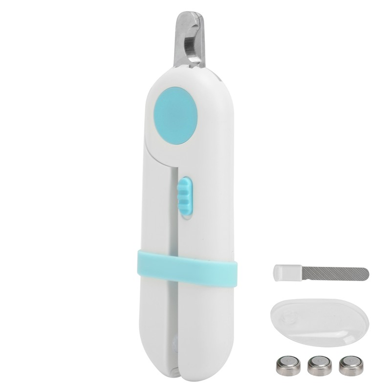 LED Pet Nail Clippers Durable Avoid Over Cutting Pet Nail