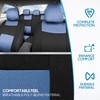 BDK PolyPro Car Seat Covers Full Set in Blue Gray