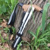 Trekking Pole Hiking Walking Stick 5 Fold Curved Handle Ultra