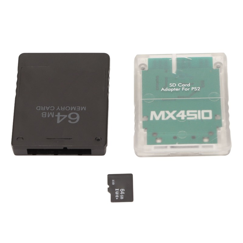 Memory Card Reader Stable Replacement Memory Card Adapter with 64G