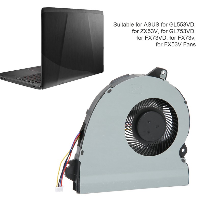 For ASUS Fan 4pin Power Supply Easy Replaceable Iron CPU