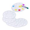 Mixing Palette, Set of 6 Flower Shape Painting Palette Oil