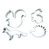 BekkiB 880531 Set of 4 Squirrel Fox Hedgehog Rabbit Cookie