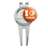 GRAPHICS & MORE I Love Sushi Roll Heart Golf Divot