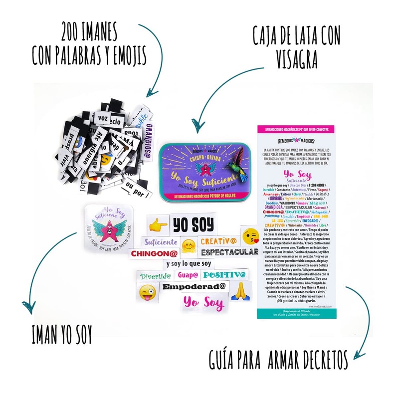 Yo Soy Suficiente "Kit para Re-ConectarTE -Pa' Que Te Halles"