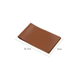 lasenersm 1 Piece Golf Scorecard Holder Cover Golf Card Holder Cover Pu Scorecard Holder Cover Golf Scorecard Book Yardage Book Cover Holder Golf Card Book Golf Score Book, Brown