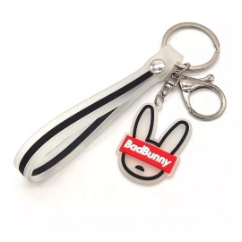 Conejo Malo Set De 2 Llaveros Bad Bunny Luminoso Colgante Conejo Malo