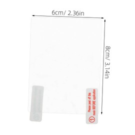 Mobestech Static Cling Window Tint for Car Dashcam Removable Stickers High Definition Clarity