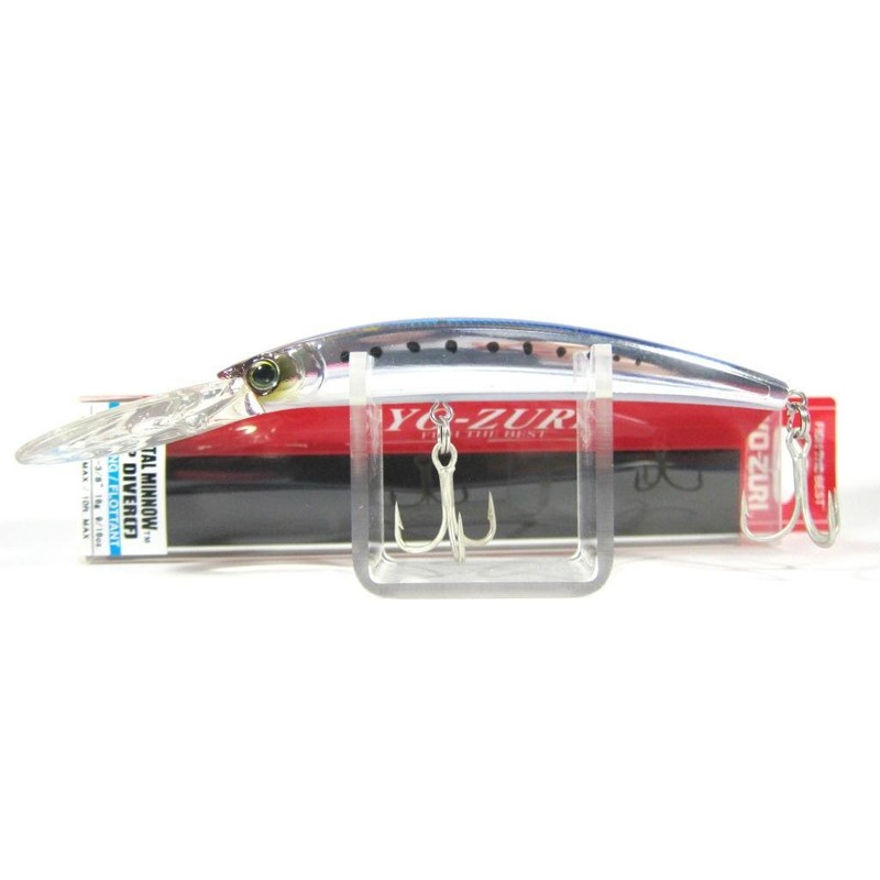 Yo-Zuri Crystal Minnow Deep Diver Lure, Holographic Sardine, 4-3/8-Inch