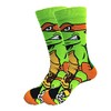 Superhero Turtles Michelangelo Character Crew Socks