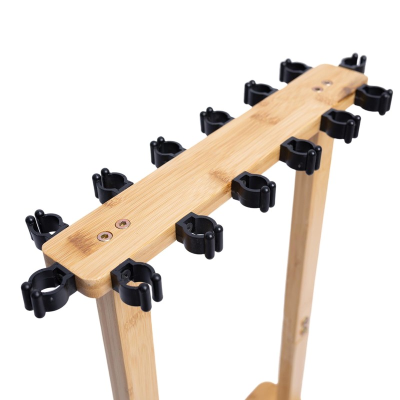 Waxaya Fishing Rod Rack, Fishing Pole Rack Holds Up to
