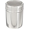 Metaltex Icing Sugar/Cocoa Tin of Stainless Steel, Silver, 7.3 x