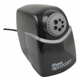 Westcott iPoint Heavy Duty Electric Pencil Sharpener for Home, School, and Office