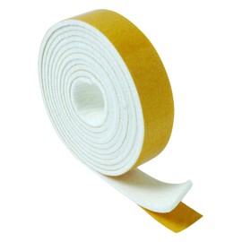 Brinox B62730B Filzgleiter, weiß, 19 mm x 2 m