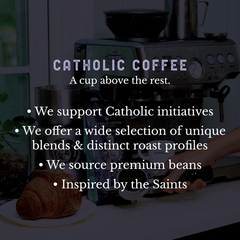 Catholic Coffee St. Thomas Aquinas | Medium Roast Whole Bean