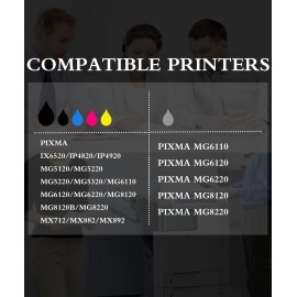 Unbranded/Generic 4PACK Compatible CLI 226 CLI-226 Color Ink Cartridge Work With MG5120 Printer