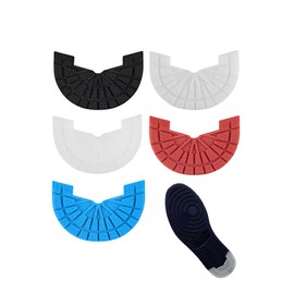 Eesu Cos Heel Repair and Reinforcement Parts, Sneakers, Perfect for Prevent Heel Wear on a Variety of Sneakers, Patch (9.6 - 9.8 inches (24.5 - 25 cm), Black), Black