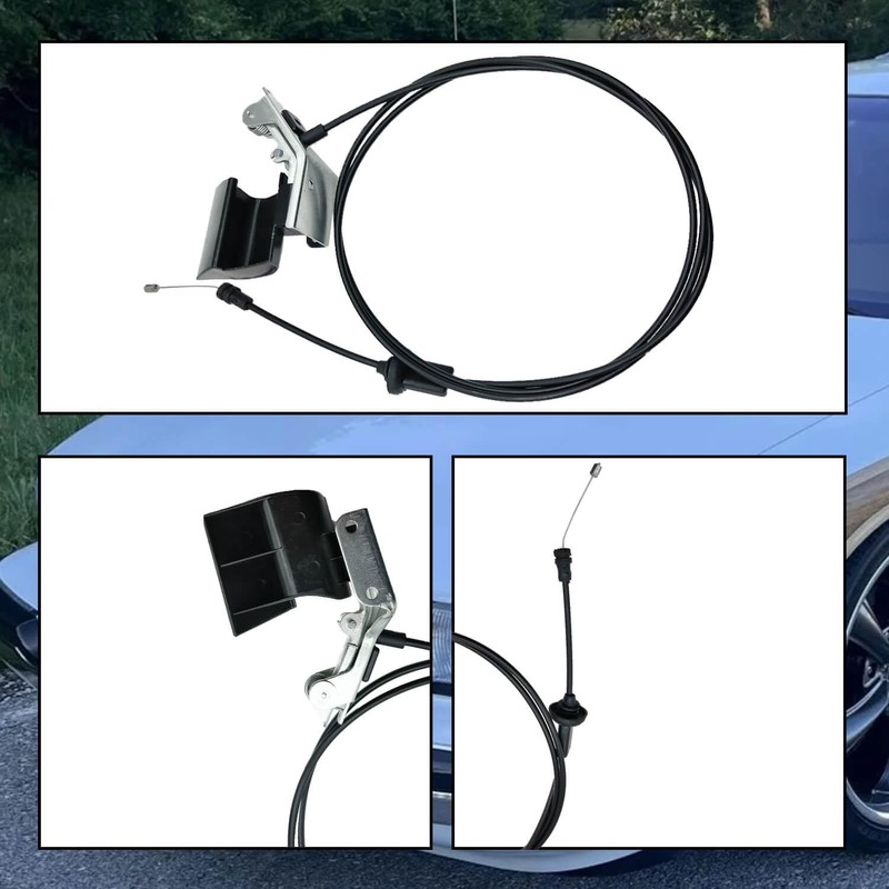 912-475 Hood Latch Release Cable Assembly with Handle Fit for