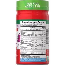 Nature´s Truth Multivitamina + Probióticos Para Niños 28 Pza Sabor Frutos Rojos