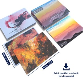 metaFox "World of Emotions" B5 – 52 Coaching Cards for Emotional Intelligence, Team Building & Self-Reflection – Use as Self Reflection, Facilitation and Therapy Card Deck