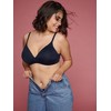 Naturana Cup Bra without Underwire 5166 - dark blue, size: