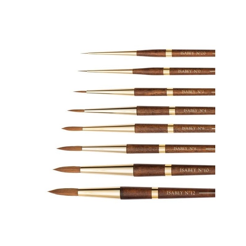Isabey Watercolour Isaqua Round Brush, 10 Size