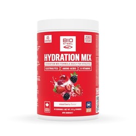 Biosteel Mezcla Hidratación Azúcar Electrolitos Esenciales Bebidas Deportivas Polvo Bayas Porciones