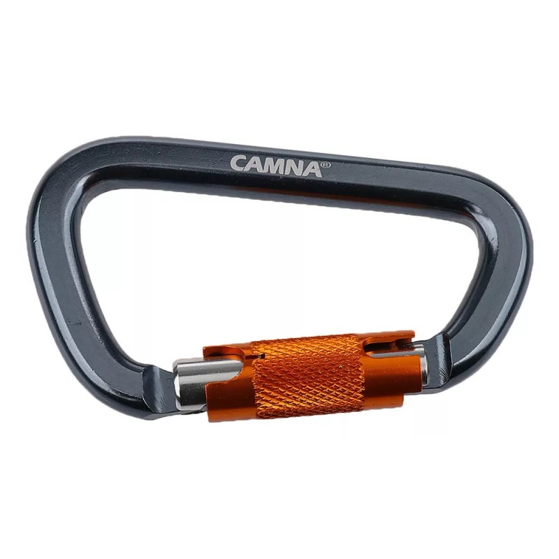 generic 3 Piezas 28kn D- Mosquetón Giratorio De Aluminio