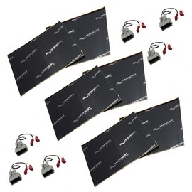 Harmony Audio HA-725512 Compatible with Ford LTD 1989-1991 Bundled with HA-SDSK Sound Damping Dampening Deadening (2) Mat 10" x 10" Sheets Speaker Install Kit