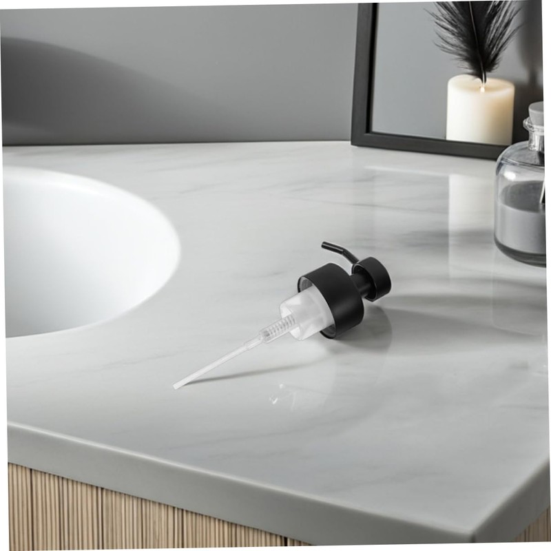 ULTECHNOVO 2pcs Foaming Soap Dispenser Pump Bottles Stylish Black and