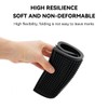 Proxima Direct Bar Mat, 12" x 6" PVC Black Drink
