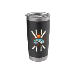 Ski Goggles Mountain Stainless Steel Insulated Tumbler