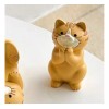 Generic Adorno Gato Para Teléfono Tableta Portalápices Manos Ocelote